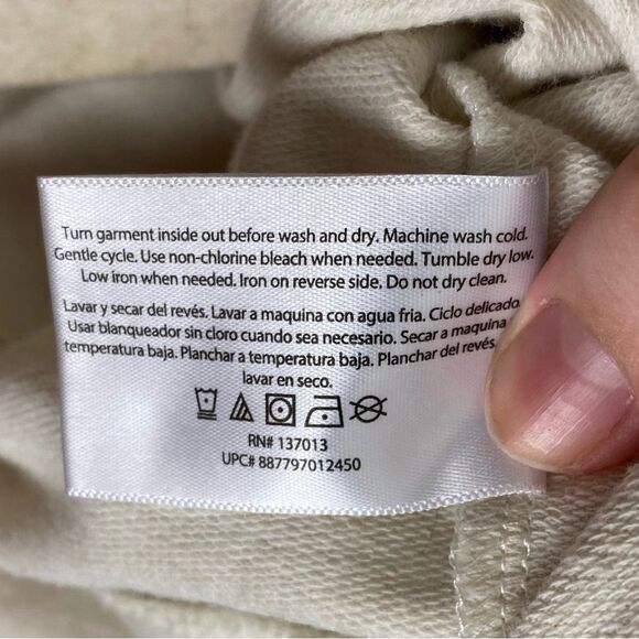 Wildfox | Cream & Pink Leopard Print Lip Sweater Size Medium - Picture 7 of 8